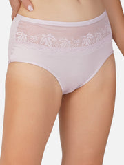 Ksvry Women's Imported Cotton Teenagers stripe Elastic Hipster Brief