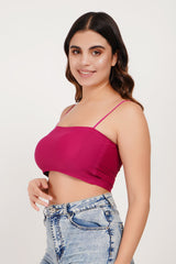 Ksvry Detachable Padded Pull-On Tube Bra – Daily Wear | Comfortable