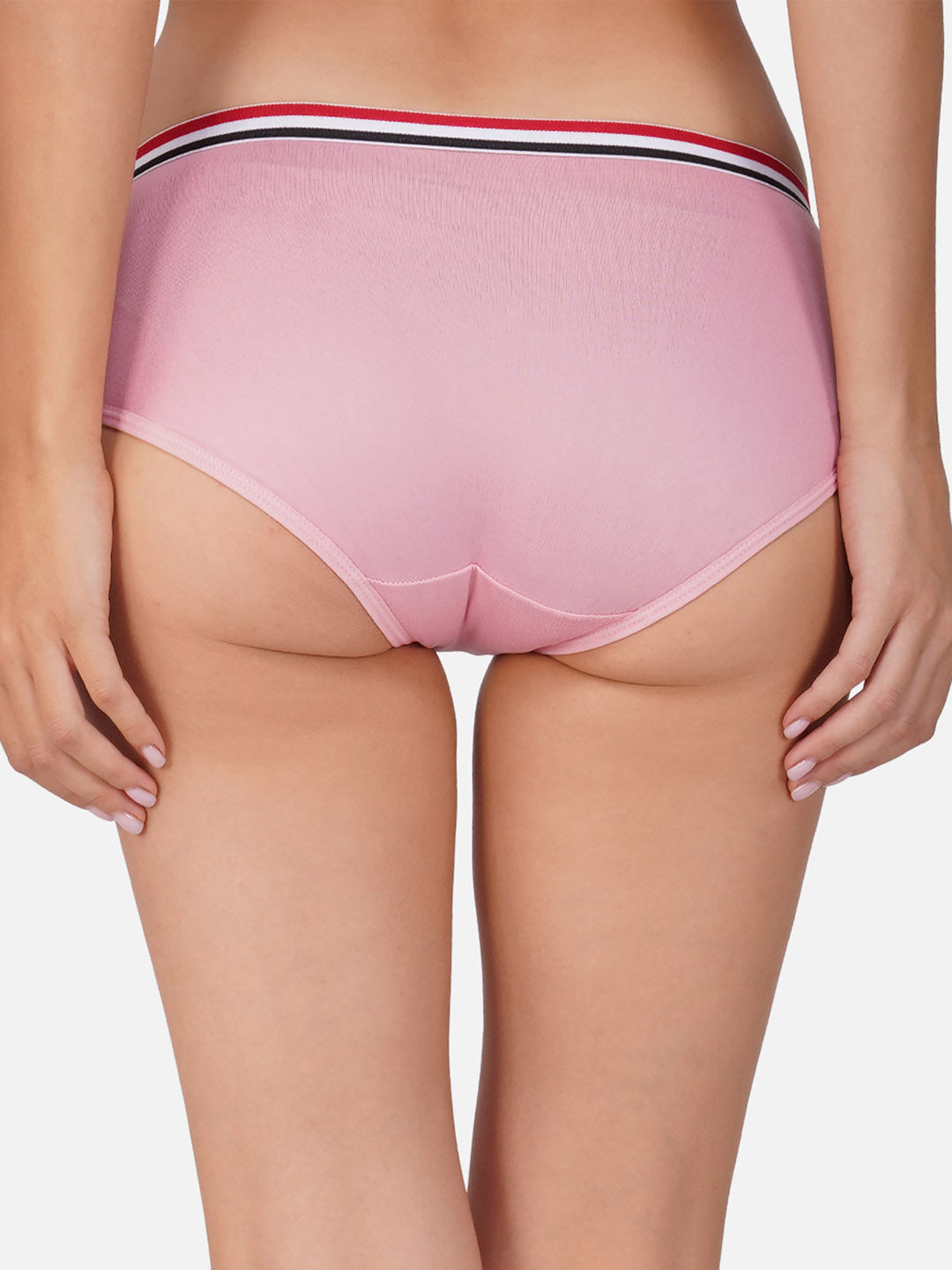 Ksvry Women's Cotton Slim Fit stripe Elastic Candy Hipster Brief