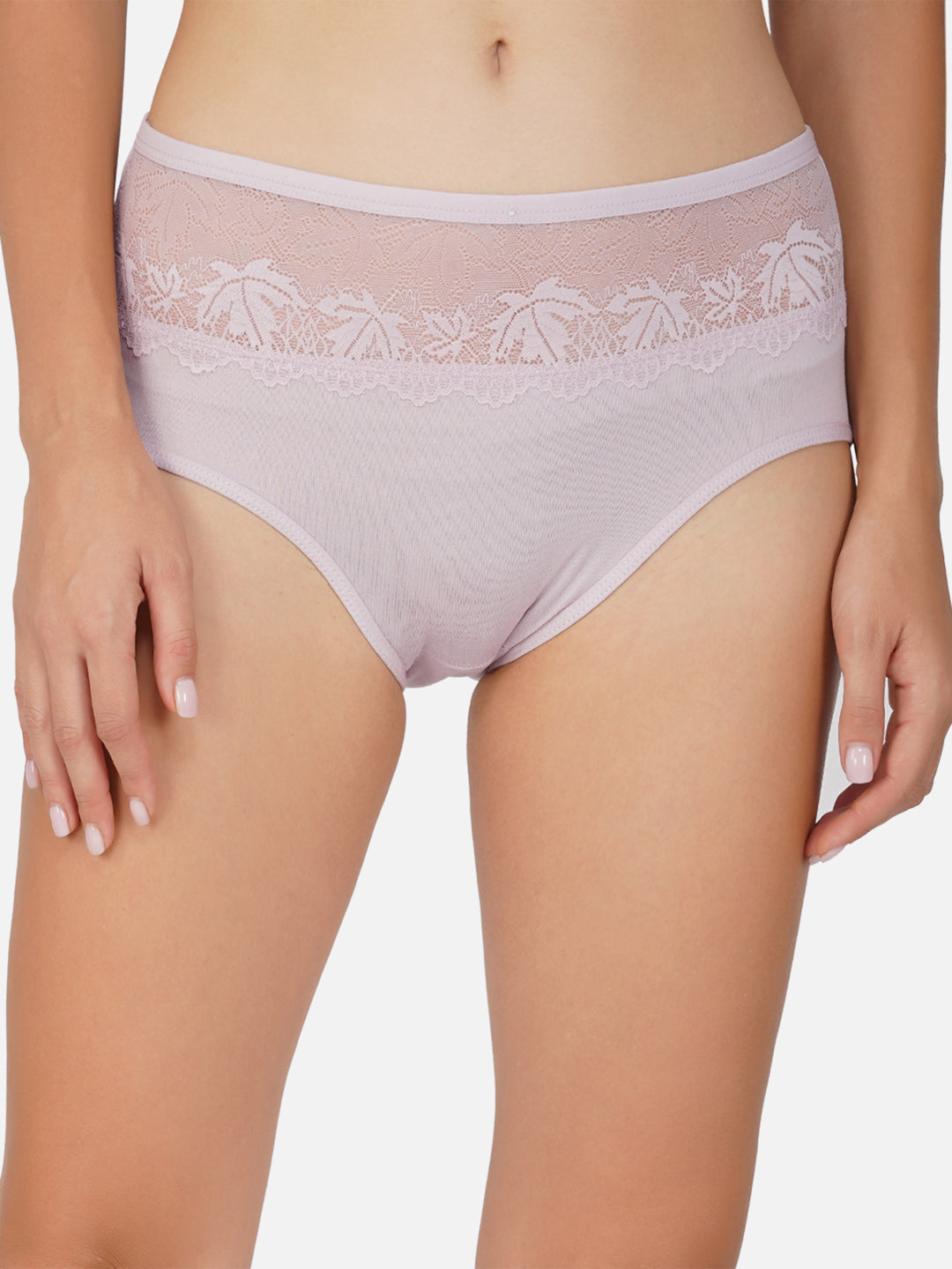 Ksvry Women's Imported Cotton Teenagers stripe Elastic Hipster Brief