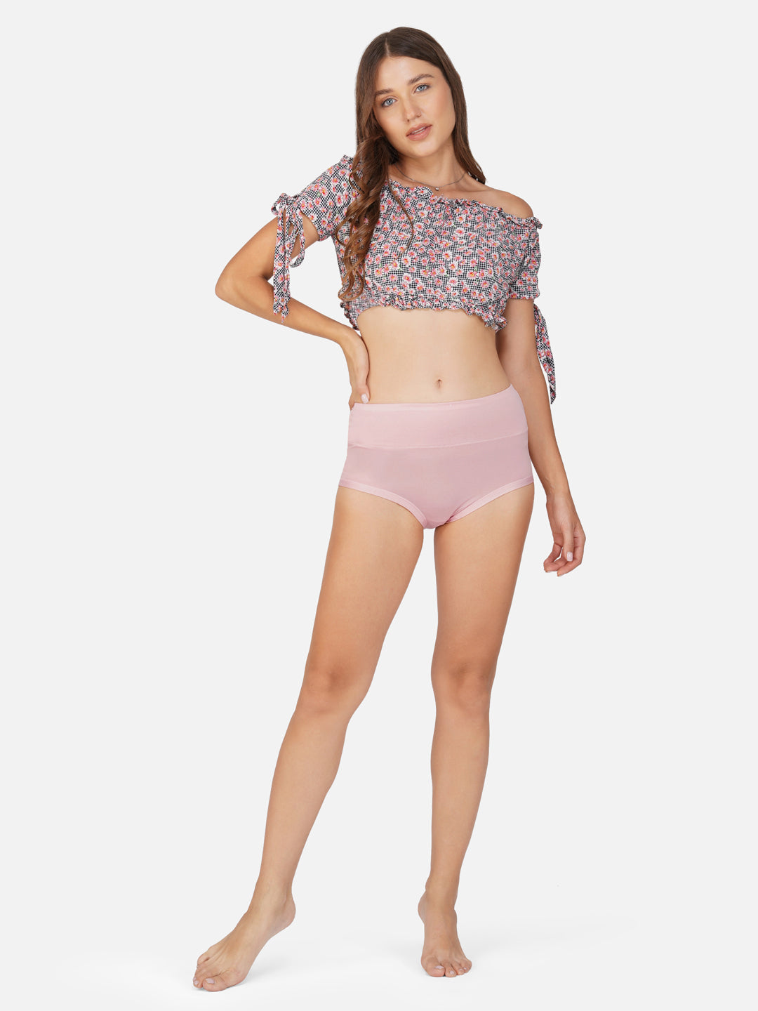 Ksvry Women's Imported Cotton Slim Fit Hipster Brief