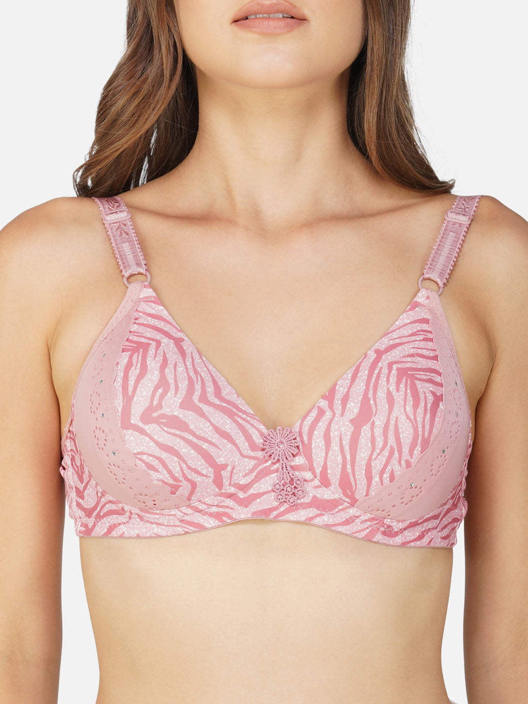 Ksvry Women's Wired Pushup T-Shirt Bra