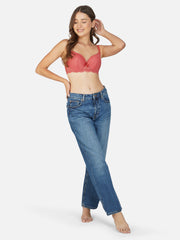 Ksvry Women's Full Cup/ Demi Wired Gentle Push Up Bra