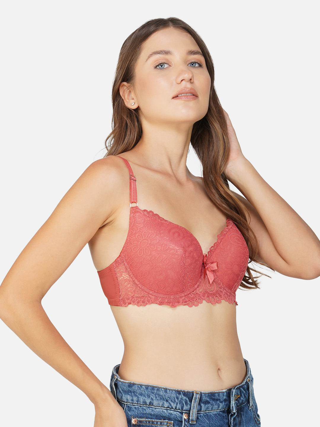 Ksvry Women's Full Cup/ Demi Wired Gentle Push Up Bra
