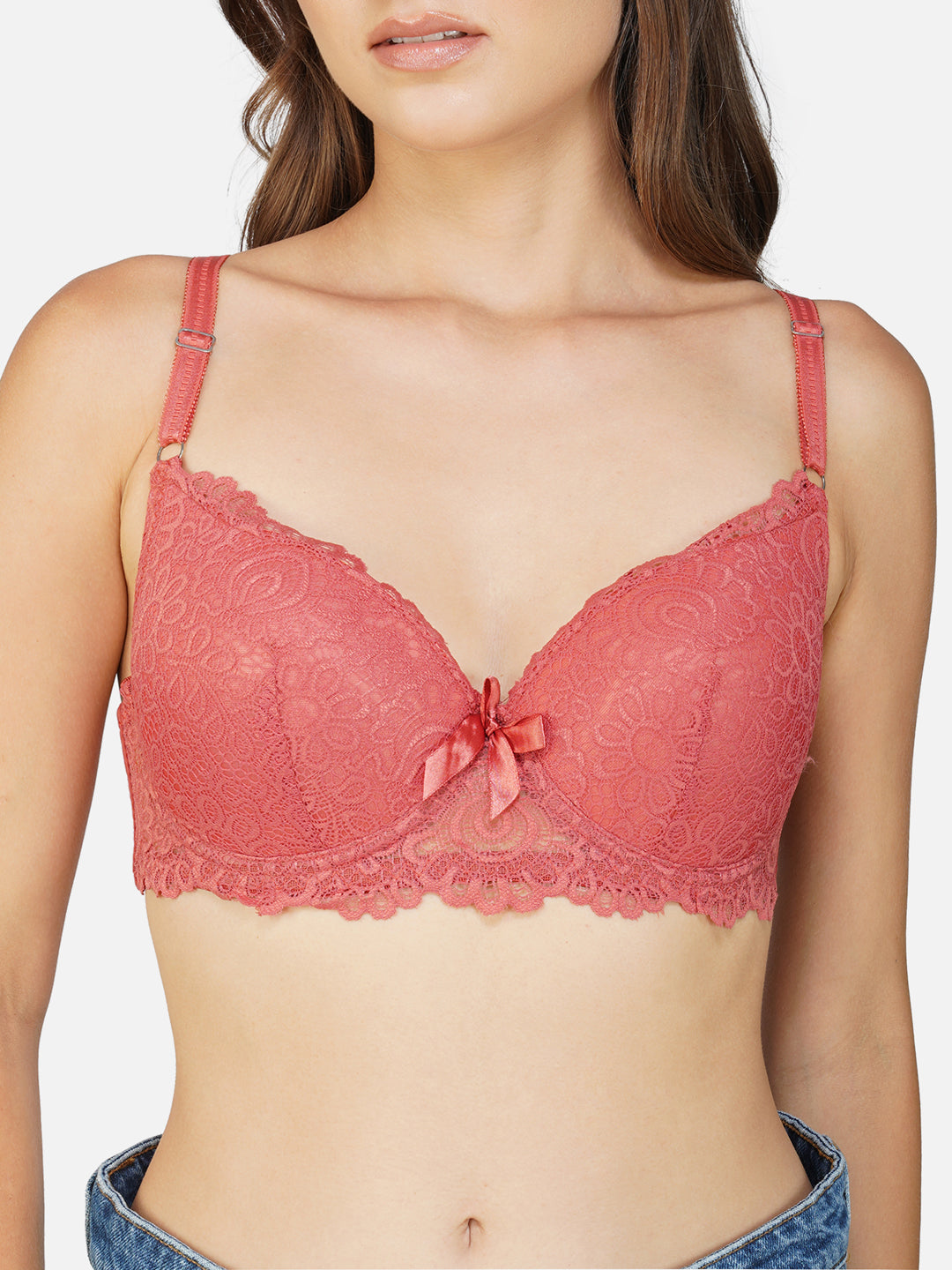 Ksvry Women's Full Cup/ Demi Wired Gentle Push Up Bra