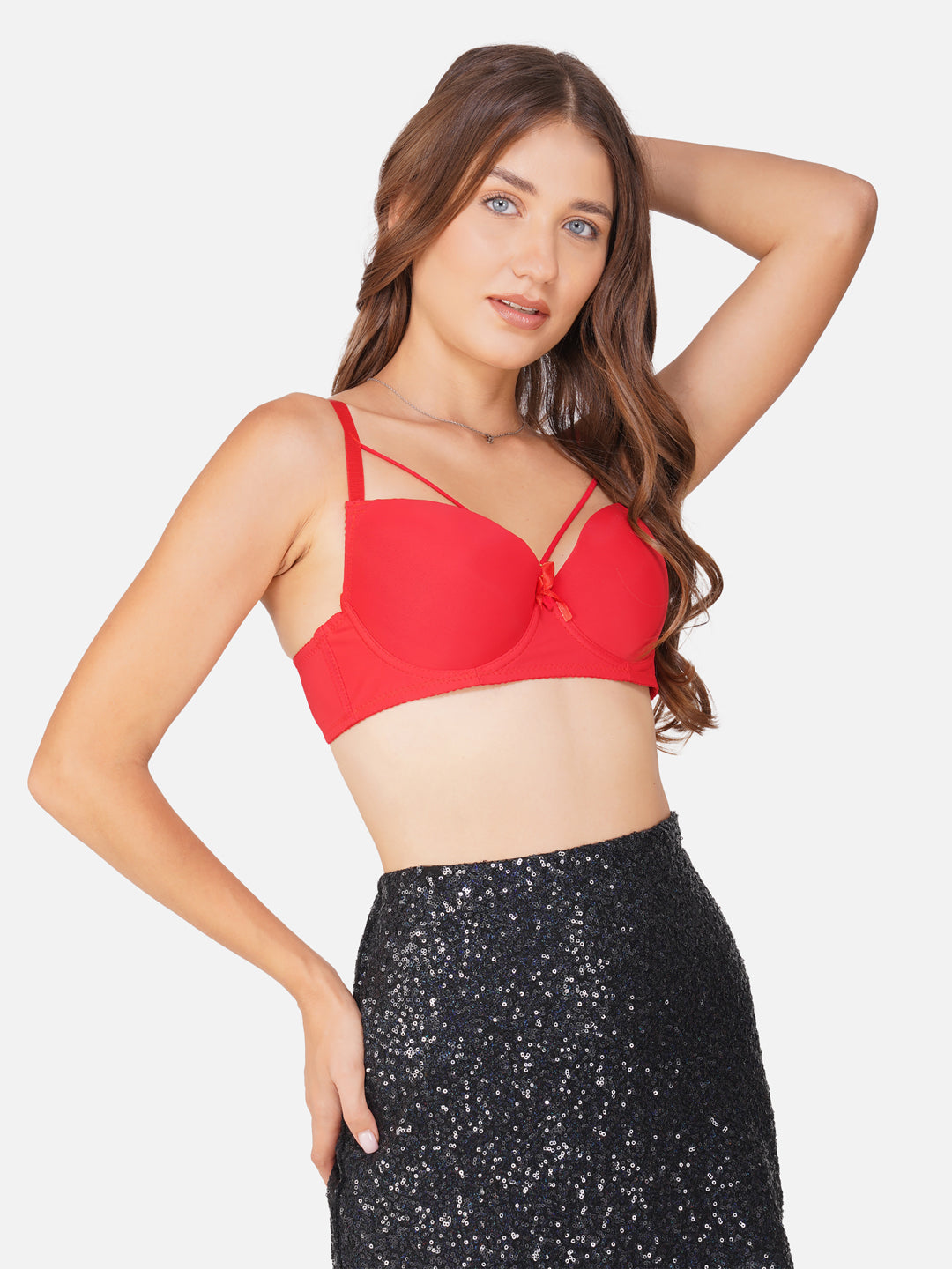 Ksvry Women's Wired Padded Bra