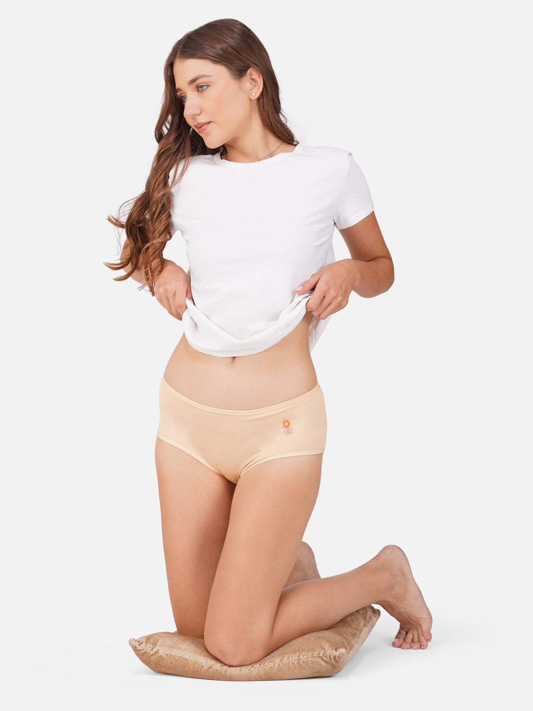 Ksvry Women's Underwear Cotton Undies Hipsters Stretch