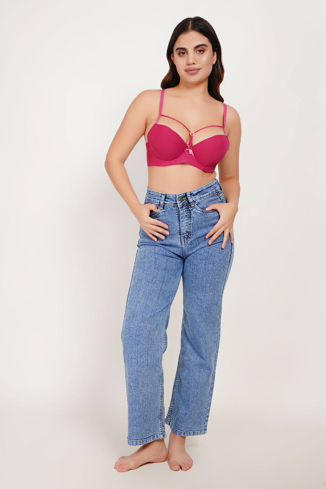 Ksvry Women's Wired Padded Bra