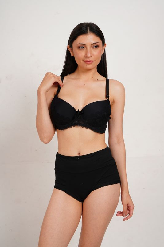 Ksvry Women's Full Cup Underwired Push up Bra  B & C Cup