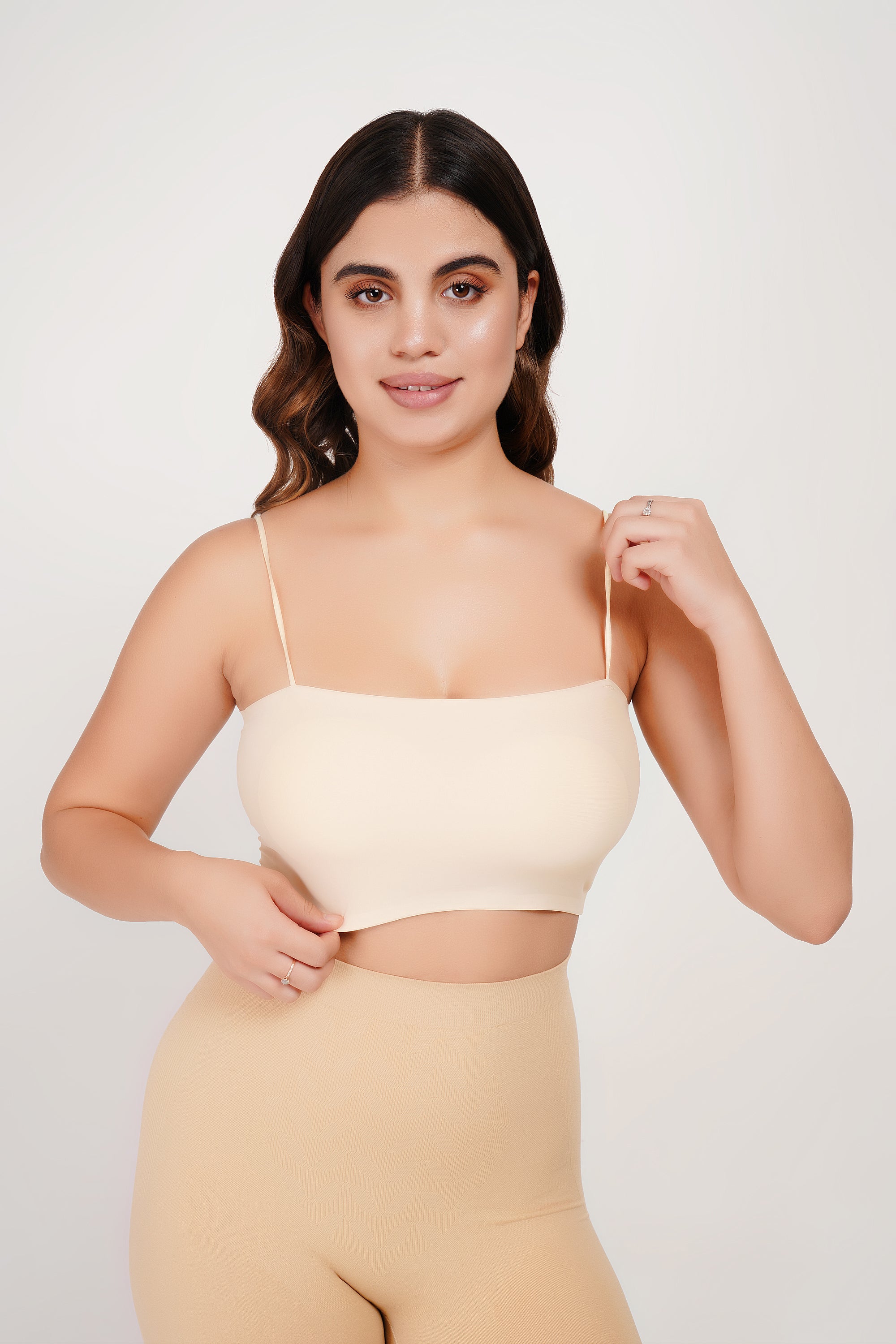 Ksvry Detachable Padded Pull-On Tube Bra – Daily Wear | Comfortable