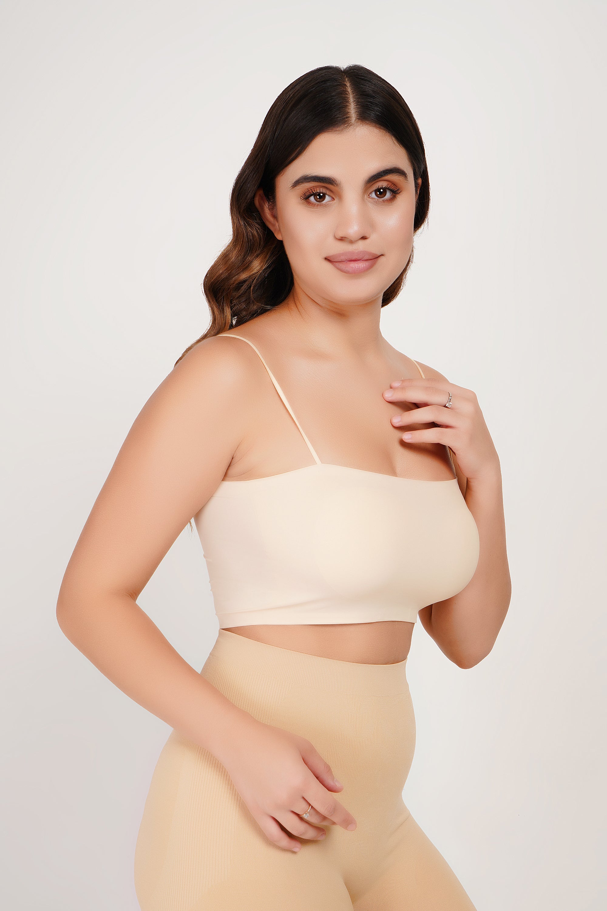 Ksvry Detachable Padded Pull-On Tube Bra – Daily Wear | Comfortable