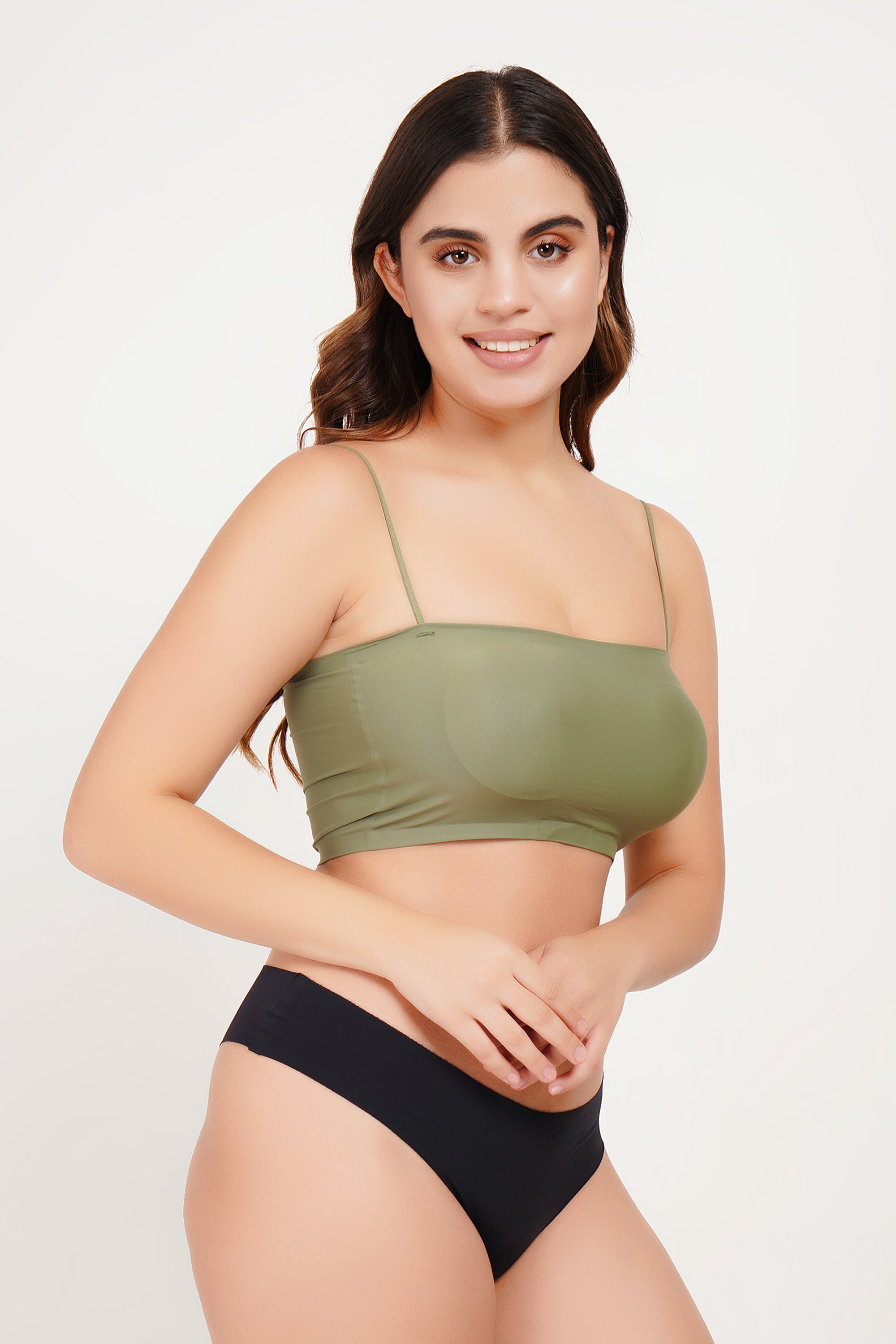 Ksvry Detachable Padded Pull-On Tube Bra – Daily Wear | Comfortable