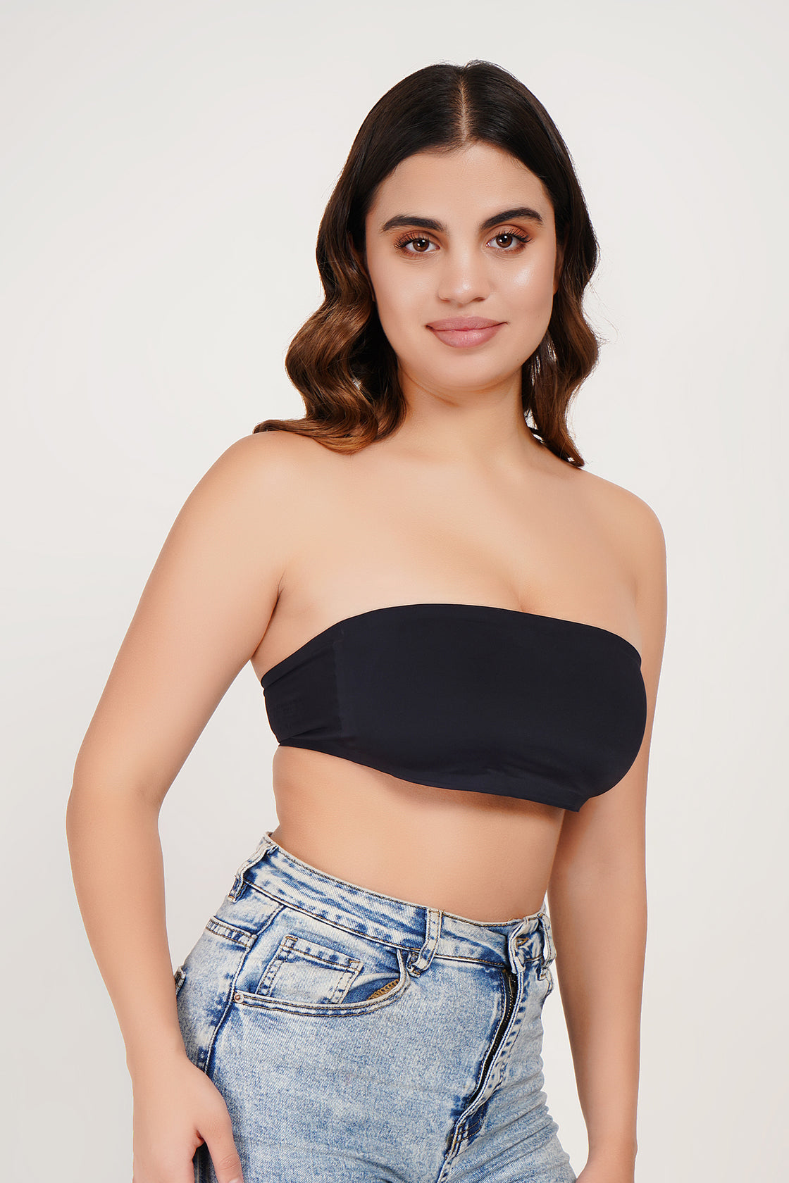 Ksvry Women’s Padded Tube Bra – Comfortable | Everyday | Daily Wear