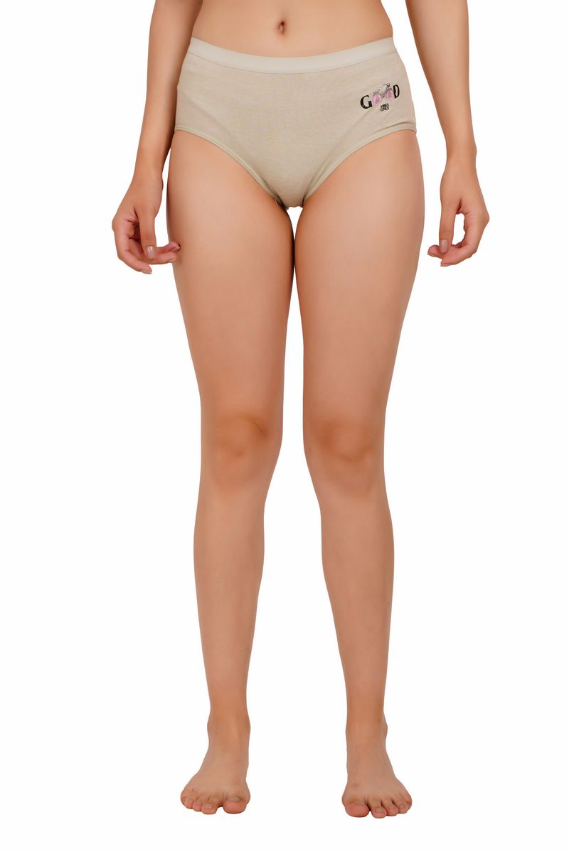 Ksvry Women's Cotton Slim Fit Candy Hipster Brief