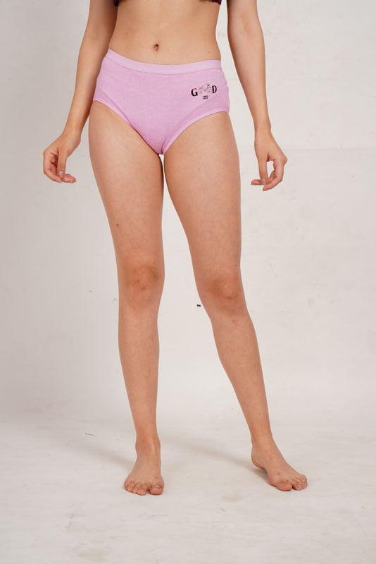 Ksvry Women's Cotton Slim Fit Candy Hipster Brief