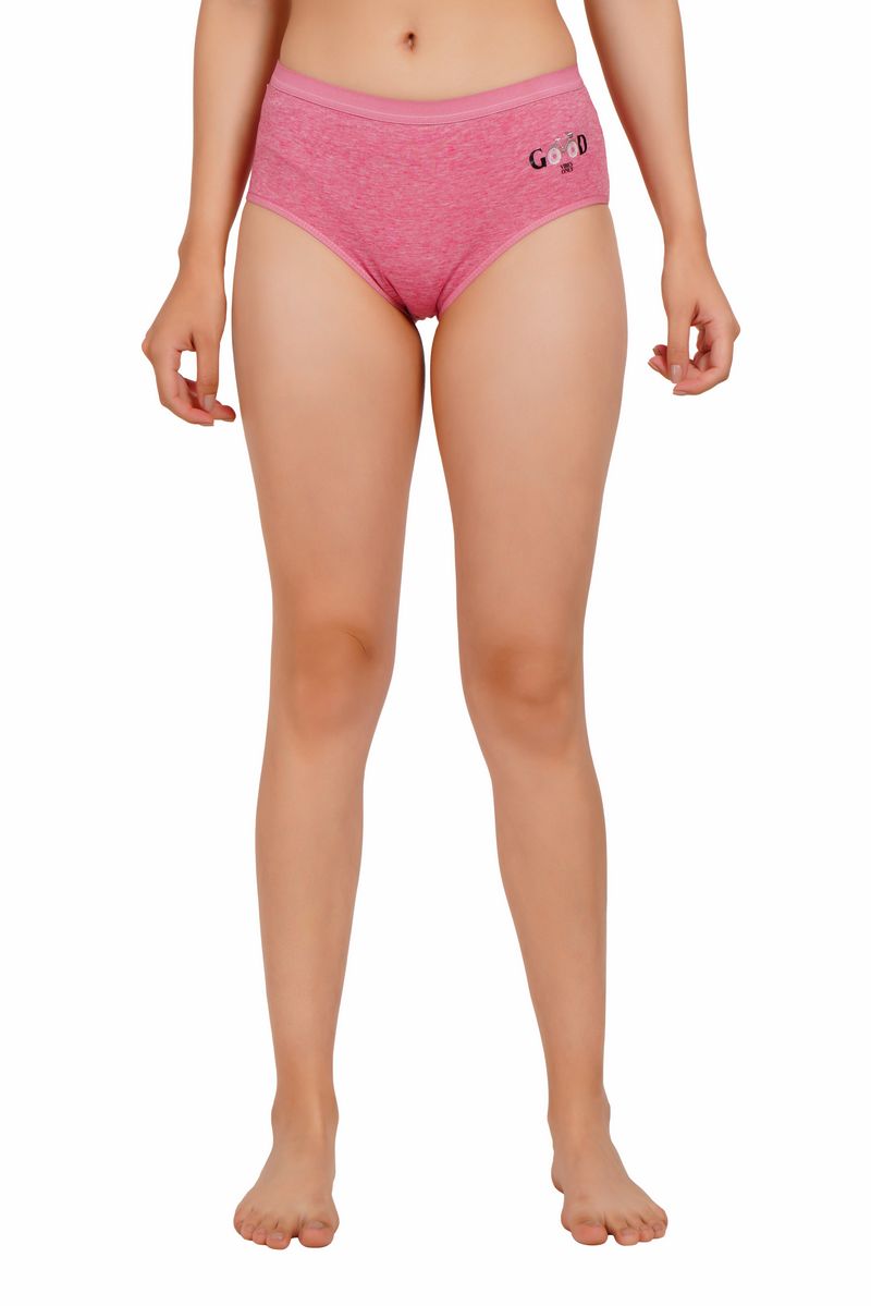 Ksvry Women's Cotton Slim Fit Candy Hipster Brief