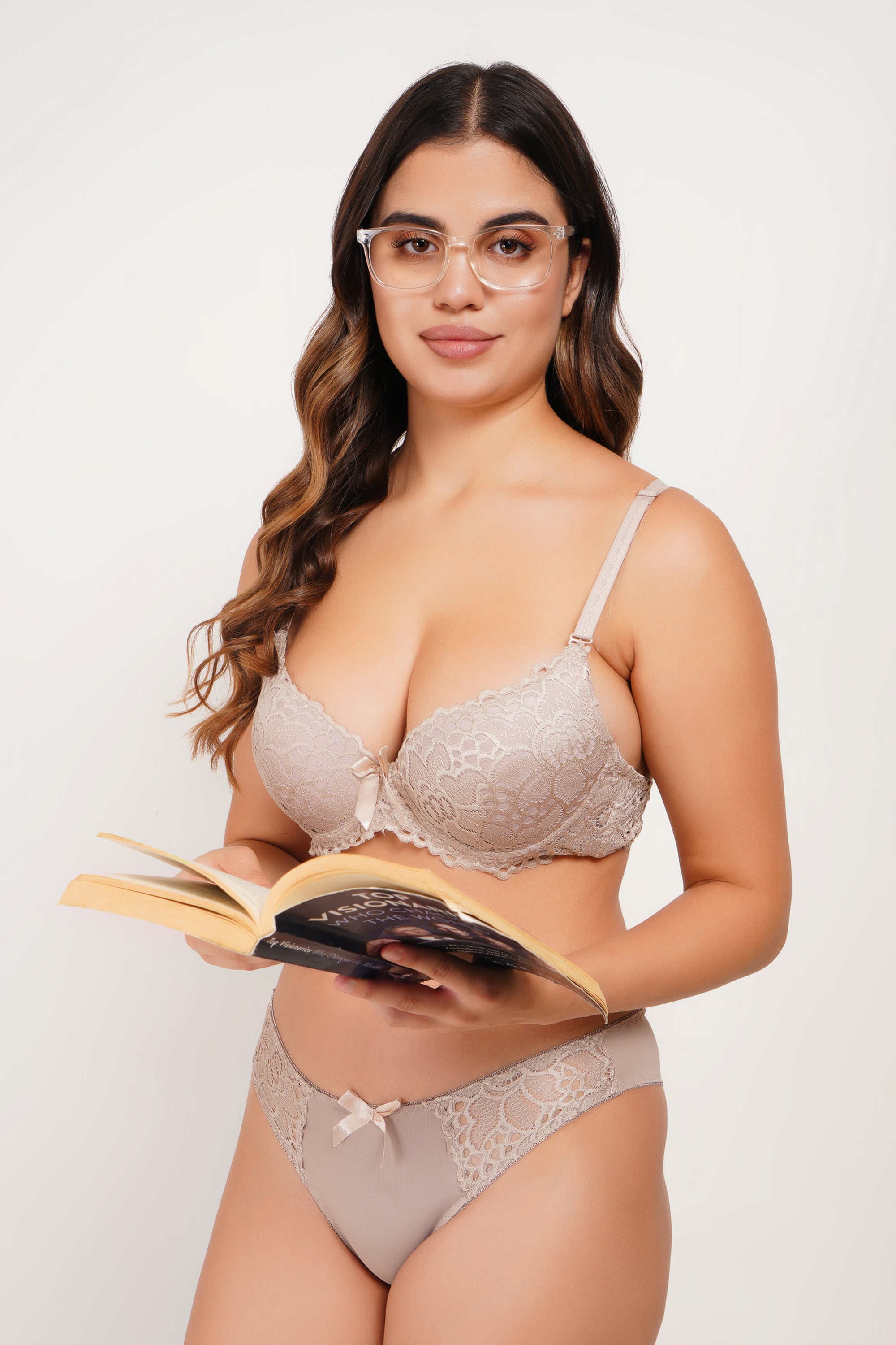 Wired padded bra panty set for women - Honeymoon | Everyday Essential by Ksvry