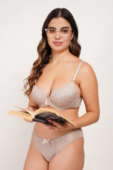 Wired padded bra panty set for women - Honeymoon | Everyday Essential by Ksvry