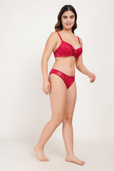 Wired padded bra panty set for women - Honeymoon | Everyday Essential by Ksvry